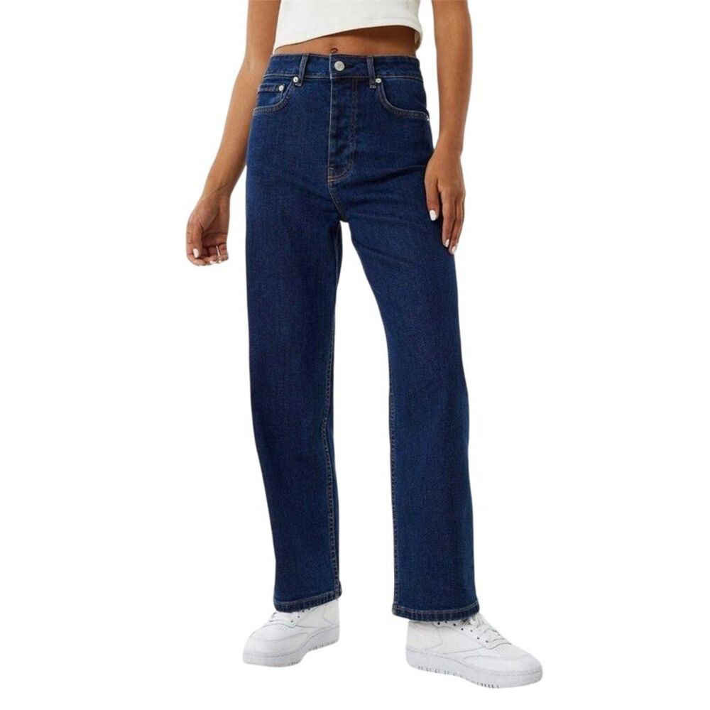 Jack Wills Womens/Ladies Hollie High Rise Jeans / Dark Indigo